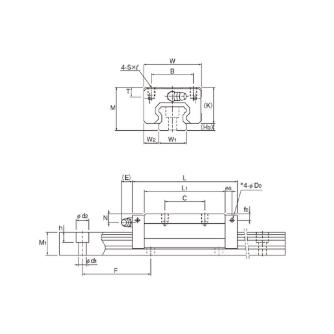 ＴＨＫ（株） LMガイド用ブロック SHS ＬＭガイド用ブロック SHS15LV1SS(GK) BLOCK