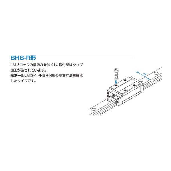 ＴＨＫ（株） LMガイド用ブロック SHS ＬＭガイド用ブロック SHS25R1SS(GK) BLOCK