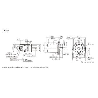 ダイキン工業（株） 中圧カートリッジ型ベーンポンプ DEV 中圧カートリッジ型ベーンポンプ DEV20-12-L-10