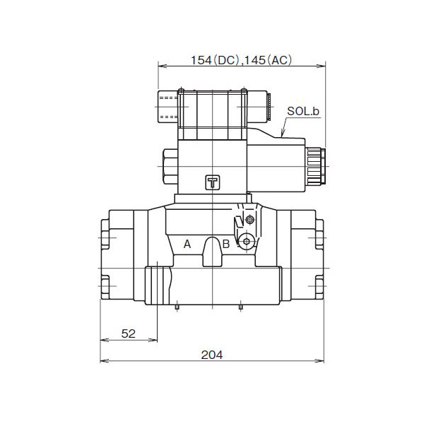 ダイキン工業（株） 電磁パイロット切換弁 KSH-G 電磁パイロット切換弁 KSH-G04-20BP-20