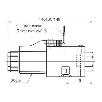 ダイキン工業（株） 電磁操作弁 KSO-G02-2AB 電磁操作弁 KSO-G02-2AB-30-L