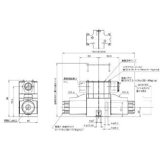 ダイキン工業（株） 電磁操作弁 KSO-G02-66CP 電磁操作弁 KSO-G02-66CP-30-EP