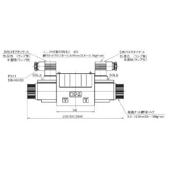 ダイキン工業（株） 電磁操作弁 KSO-G03-3CP 電磁操作弁 KSO-G03-3CP-20-CL