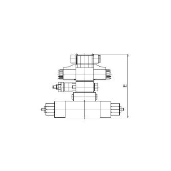 ダイキン工業（株） 電磁パイロット切換弁 MEP 電磁パイロット切換弁 MEP12A2CANP-60