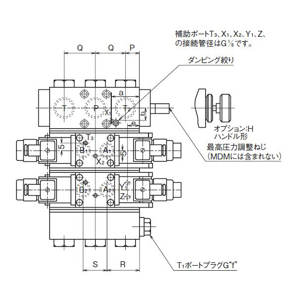 ダイキン工業（株） 電磁比例切換弁 MUV 電磁比例切換弁 MUV25AL3S