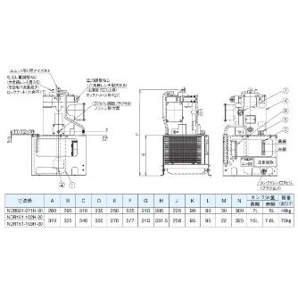 ダイキン工業（株） ロータパック NDR ロータパック NDR081-071H-30-E