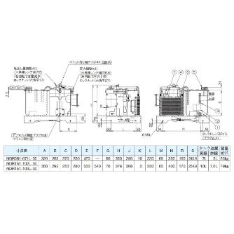 ダイキン工業（株） ロータパック NDR ロータパック NDR081-071L-30-E