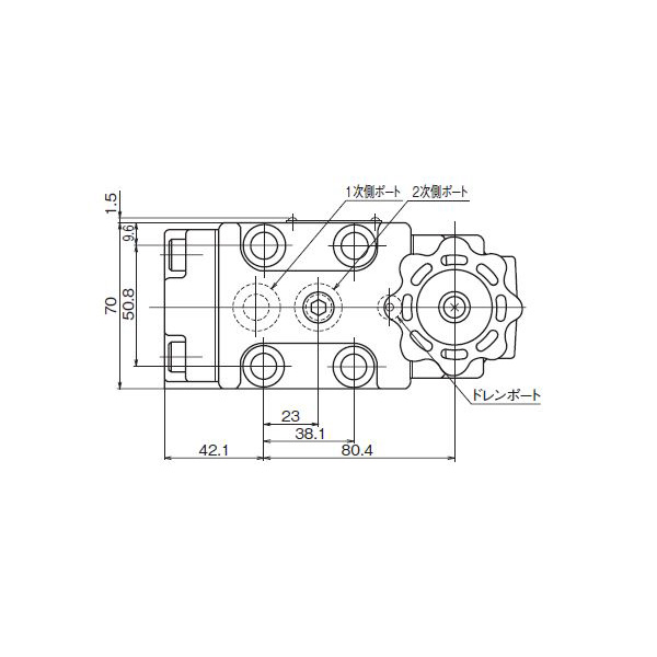 ダイキン工業（株） 低圧減圧弁 SGB-G 低圧減圧弁 SGB-G03-1-20-SP