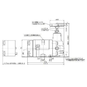 ダイキン工業（株） 低圧減圧弁 SGB-G 低圧減圧弁 SGB-G03-1-20-SP