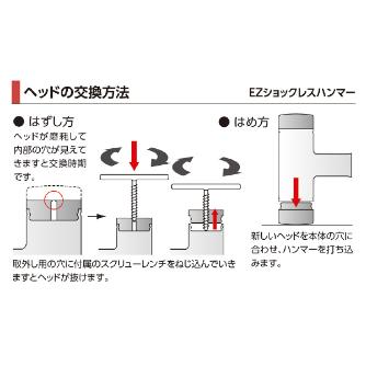オーエッチ工業（株） EZ ショックレスハンマー イージーショックレスハンマー（２） EZ-20