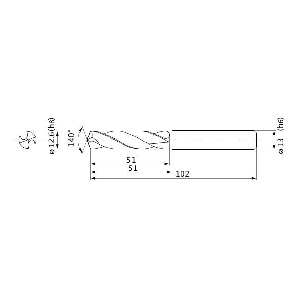 三菱マテリアル（株） WSTARドリル MVE 1260 ＷＳＴＡＲドリル MVE 1260X02S130 DP1020