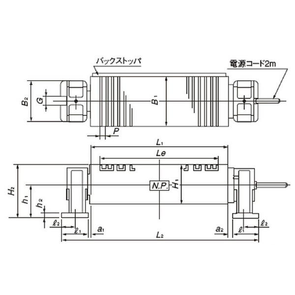 カネテック（株） 電磁チャック KET 電磁チャック KET-1530UF