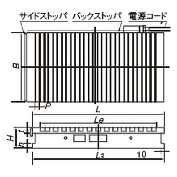 カネテック（株） 永電磁チャック EPT 永電磁チャック EPT-1545F