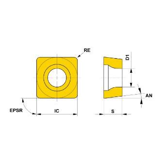 三菱マテリアル（株） 旋削用インサート SCMT 旋削用インサート（コーテッドサーメット） SCMT09T304-LP MP3025