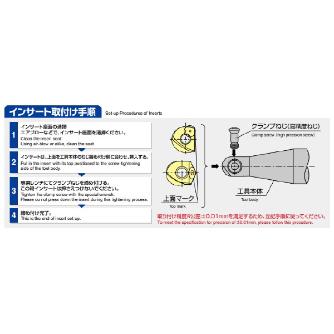 （株）ＭＯＬＤＩＮＯ カッタ用インサート ZDFG カッタ用インサート ZDFG080-ST ATH80D