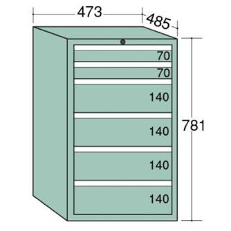 大阪製罐（株） ライゼットキャビネット LZ ライゼットキャビネット LZ7024