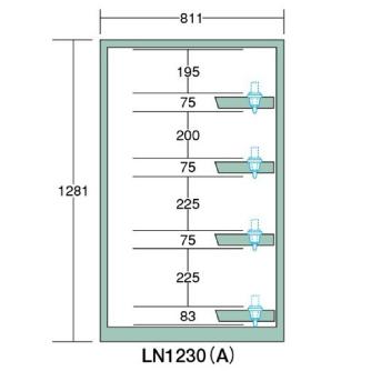 大阪製罐（株） ツーリングロッカー LN ツーリングロッカー LN1230
