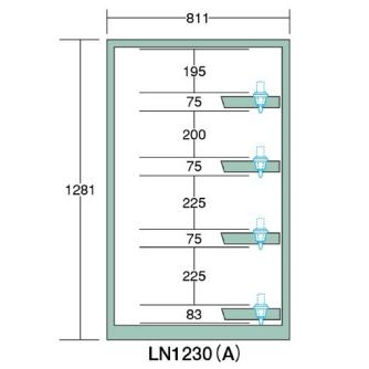 大阪製罐（株） ツーリングロッカー LN ツーリングロッカー LN1230A