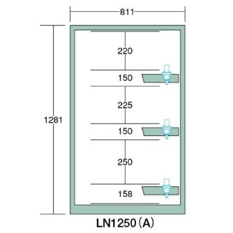大阪製罐（株） ツーリングロッカー LN ツーリングロッカー LN1250A