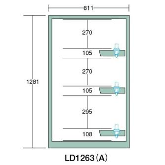 大阪製罐（株） ツーリングロッカー LD ツーリングロッカー LD1263A