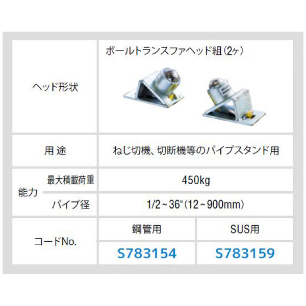 アサダ（株） 溶接冶具 ボールトランスファヘッド 溶接冶具 S783154 ﾎﾞｰﾙﾄﾗﾝｽﾌｧﾍｯﾄﾞ/ｺｳｶﾝ