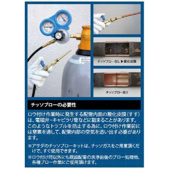 アサダ（株） ガスシールド XP676 チッソブローキット ガスシールド XP676 ﾁﾂｿﾌﾞﾛｰｷｯﾄ