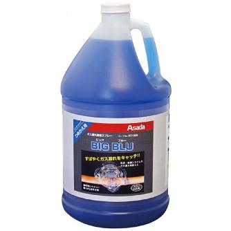 アサダ（株） 検知液/ビッグブルー オプション RT100G ｹﾝﾁｴｷ/ﾋﾞｯｸﾞﾌﾞﾙｰ3.8L