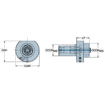 サンドビック（株） クランピングユニット 【E】 C4-NC クランピングユニット　【Ｅ】 C4-NC3000-V40-030