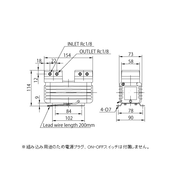 アズワン（株） 交流式エアーポンプ 1-5698 交流式エアーポンプ　ＧＤ－６ＥＡ 1-5698-12