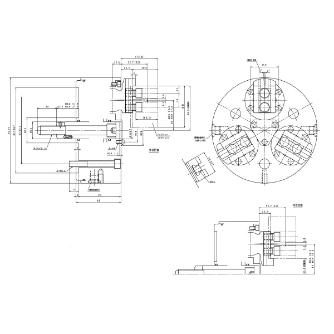 豊和工業（株） スイングロックチャック H3US スイングロックチャック H3US-8