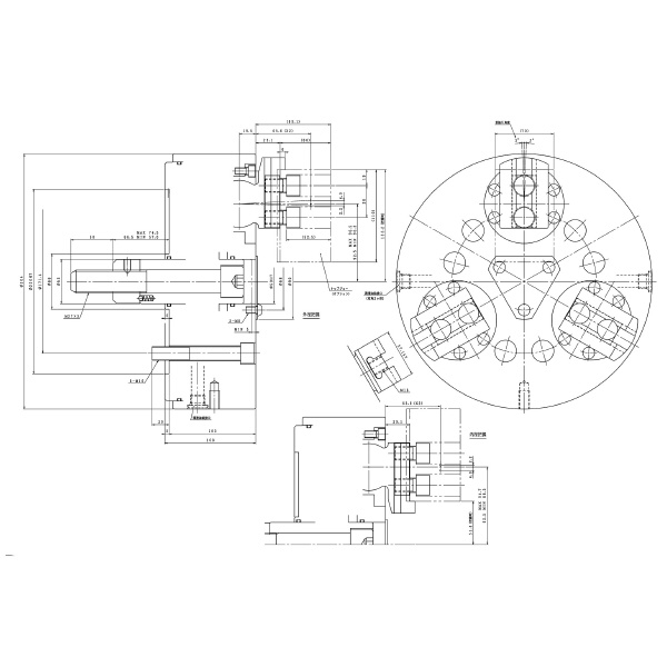 豊和工業（株） スイングロックチャック H3US スイングロックチャック H3US-12