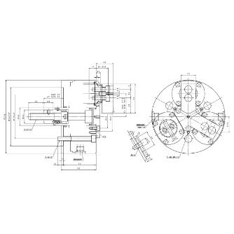 豊和工業（株） パワーチェンジチャック H3PS パワーチェンジチャック H3PS-6