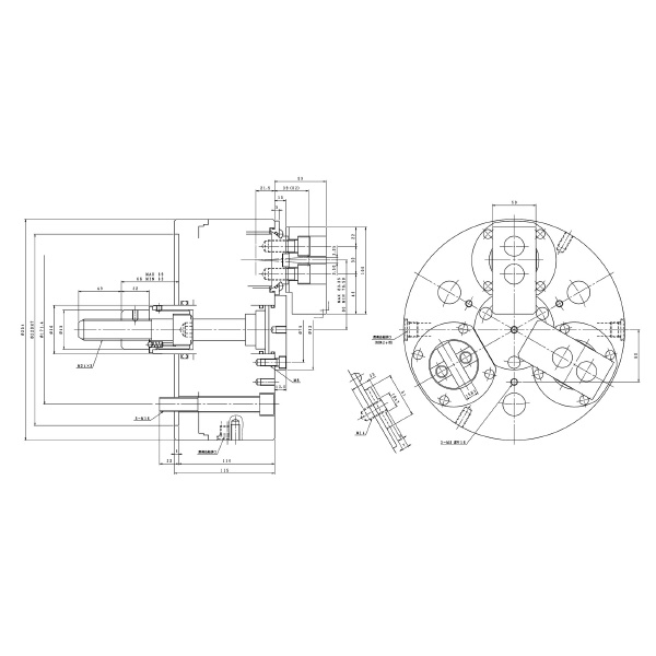 豊和工業（株） パワーチェンジチャック H3PS パワーチェンジチャック H3PS-10