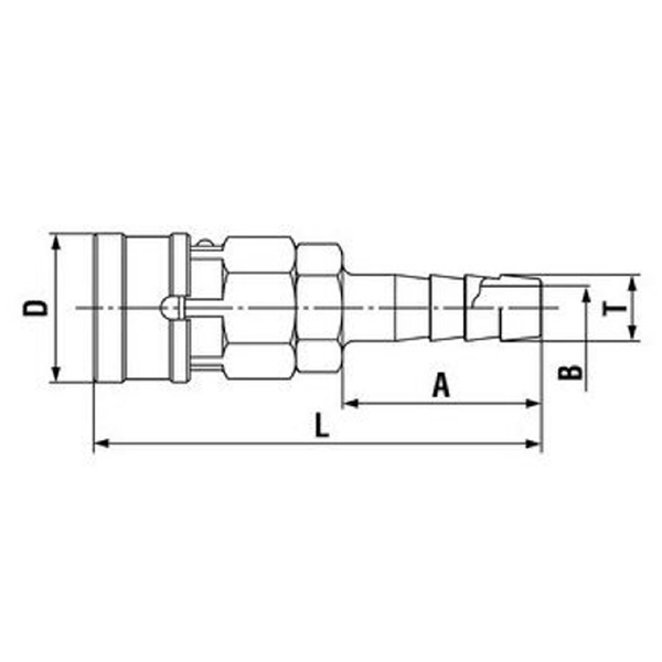 日東工器（株） ハイカプラBL SH ハイカプラＢＬ 30SH-BL SUS NBR