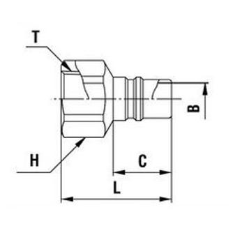 日東工器（株） 金型カプラ PF カナガタカプラ K3-03PF BRASS