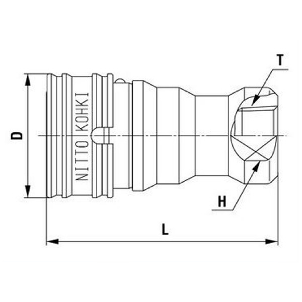 日東工器（株） HSUカプラ HSU-S ＨＳＵカプラ HSU-6S SUS HNBR