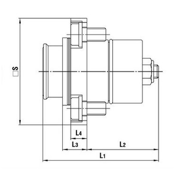 日東工器（株） マルチカプラ MALC-S-FL マルチカプラ MALC-8S-FL SUS FKM