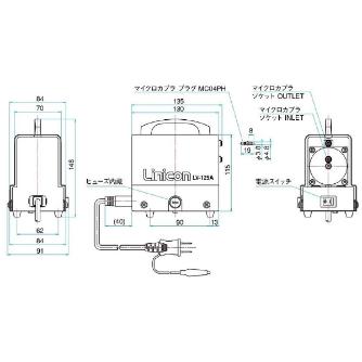 日東工器（株） リニコン(真空ポンプ) LV 真空ポンプ LV-125A-A1