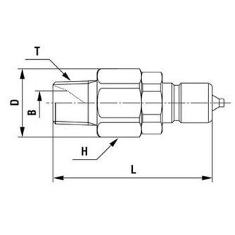 日東工器（株） コンパクトカプラ PM コンパクトカプラ CO-1PM BRASS EPDM