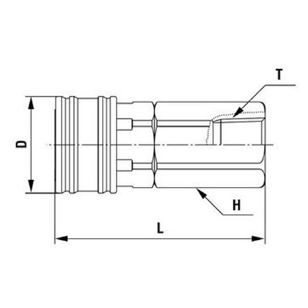 日東工器（株） コンパクトカプラ SF コンパクトカプラ CO-1SF BRASS EPDM