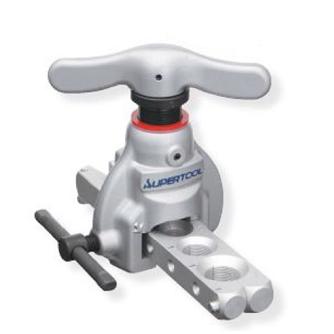 （株）スーパーツール アルミ製フィードハンドル型フレアリングツール(偏心式) フレアリングツール　セット TFA455WH