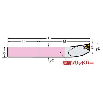 （株）日研工作所 DJ用ボーリングバイト J ＤＪ用ボーリングバイト J10-18-77A