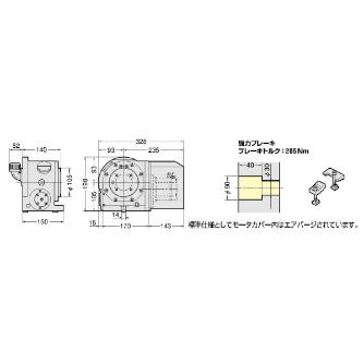 （株）日研工作所 CNC円テーブル CNCZ ＣＮＣ円テーブル CNCZ105LAA21-04