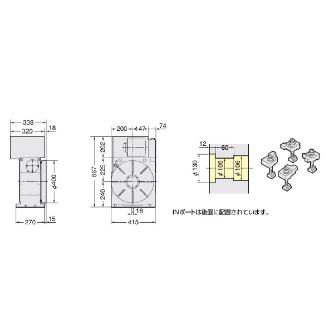 （株）日研工作所 上面モータ型CNC円テーブル CNCZ-T 上面モータ型ＣＮＣ円テーブル CNCZ401TA21-18