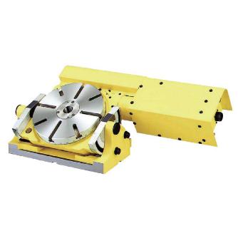 （株）日研工作所 手動傾斜CNC円テーブル NST 手動傾斜ＣＮＣ円テーブル NST250AA21-04