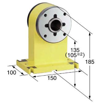 （株）日研工作所 小型サポートテーブル(ブレーキ無) CST 小型サポートテーブル（ブレーキ無） CST100-105