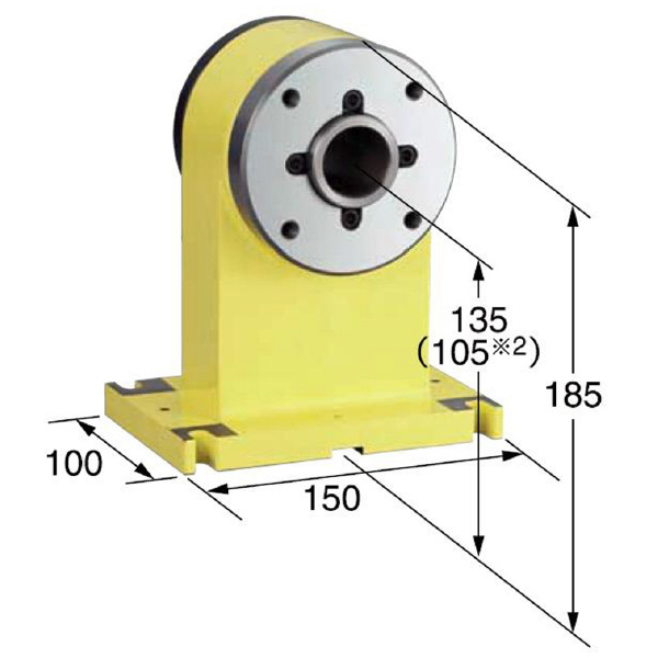 （株）日研工作所 小型サポートテーブル(ブレーキ無) CST 小型サポートテーブル（ブレーキ無） CST100-105