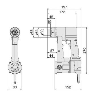 ＴＯＮＥ（株） M16専用シヤーレンチ M3100CT シャーレンチセット（１００Ｖ） M3100CT