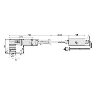 ＴＯＮＥ（株） M20・M22ナット回転角レンチ コーナー型トルシャット TNC トルシャット TNC22-1T