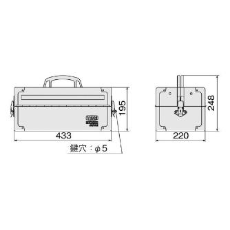 ＴＯＮＥ（株） ツールセット TSS ツールセット TSS460BK